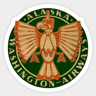 Alaska Washington Sticker